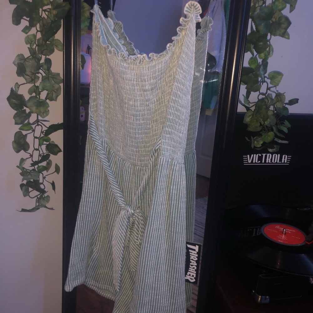 Striped Romper - Picture 2 of 2